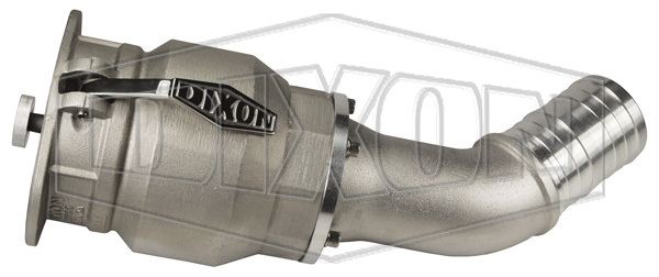 Dixon® Vapor Recovery Coupler x 45° Hose Shank